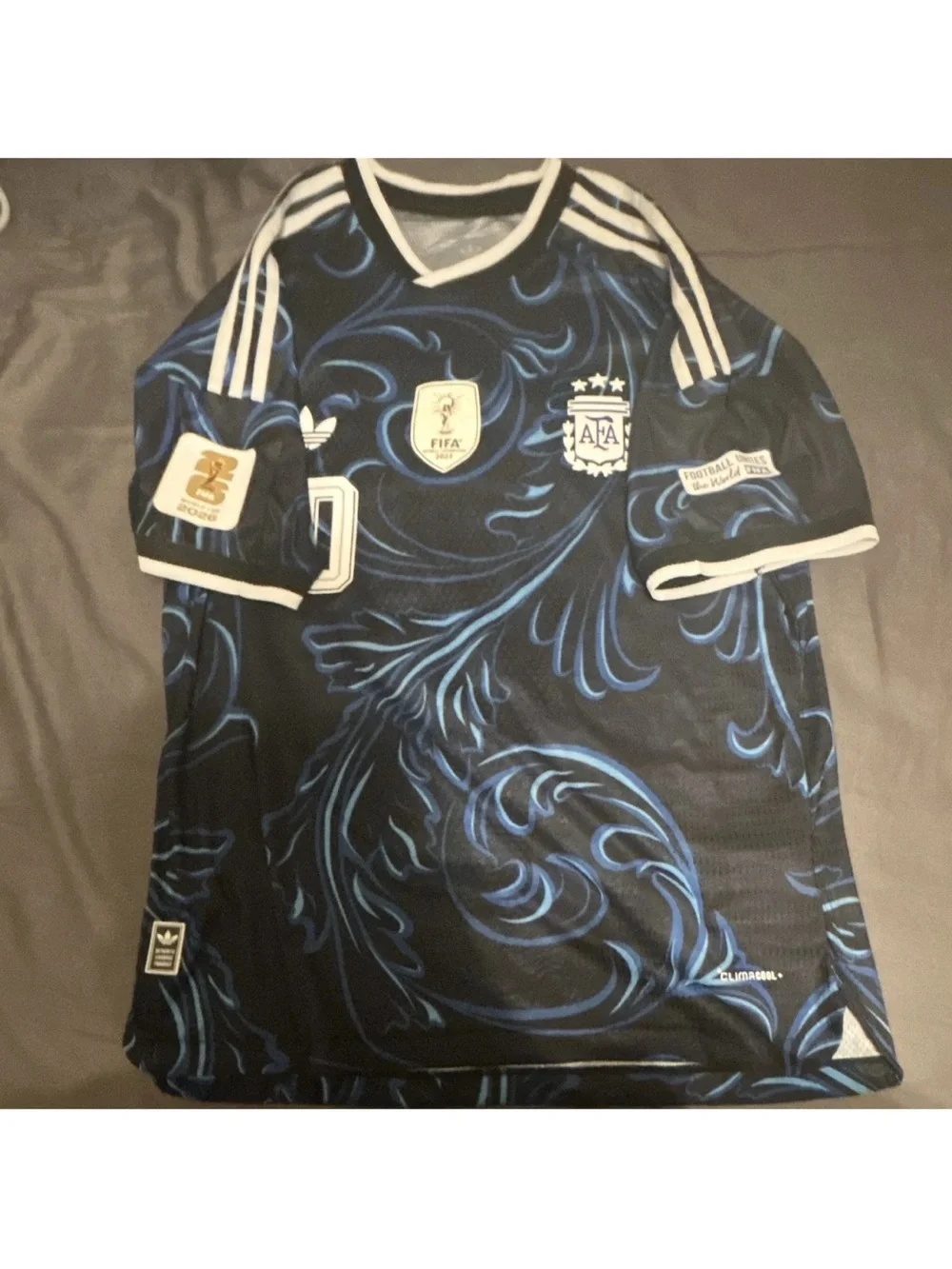 New adidas Argentina Lionel Messi #10 Soccer Jersey Player Version Men's XXL